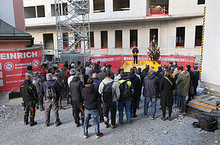 2024 - Fertigstellung Rohbau „Bauteil E“